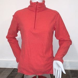 Pink Alpine Design Quarter ZIP Pullover